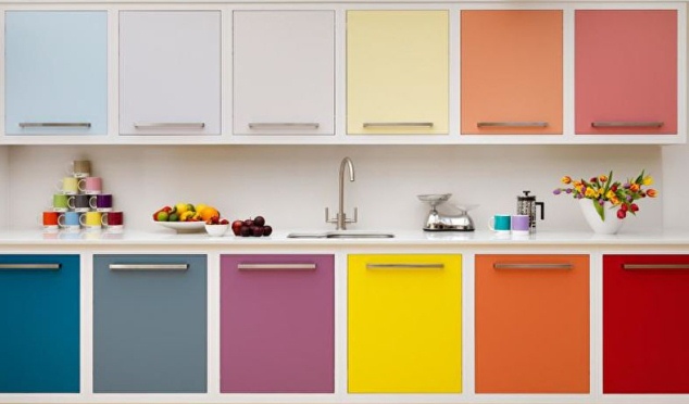 Цвет в дизайне кухни