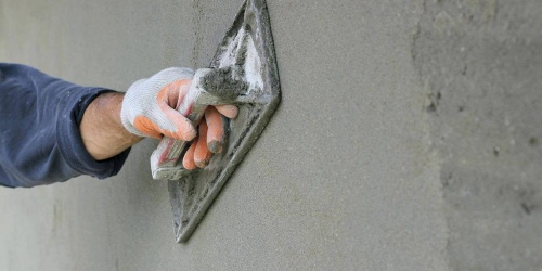 оштукатуривание цементом